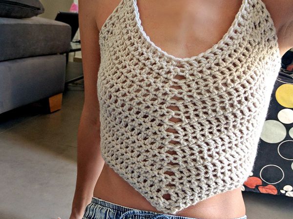 Easy Crochet Tank Top Pattern Share A Pattern 7841