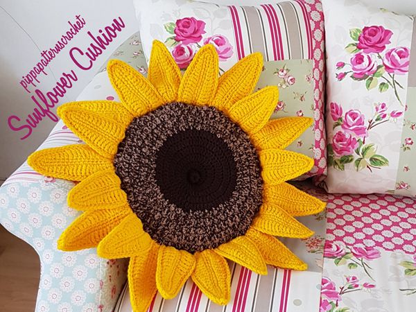 Sunflower Pillow – Share a Pattern