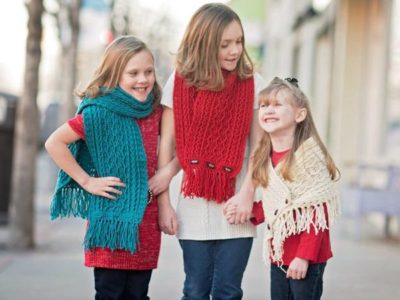 Cabled Zig Zag Scarf – Share a Pattern