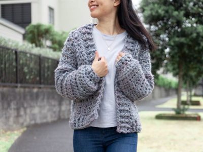 Chunky Bomber Cardigan – Share a Pattern