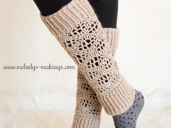 Wisteria Leg Warmers – Share a Pattern