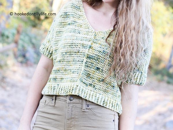 CROCHET Brick House Top Free Pattern