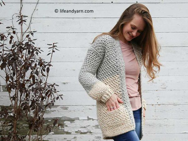 Hailey Cardigan with Pockets – Share a Pattern