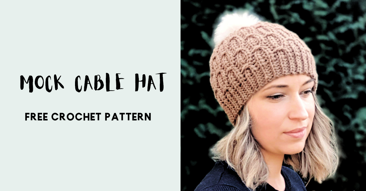 Mock Cable Hat - Share a Pattern