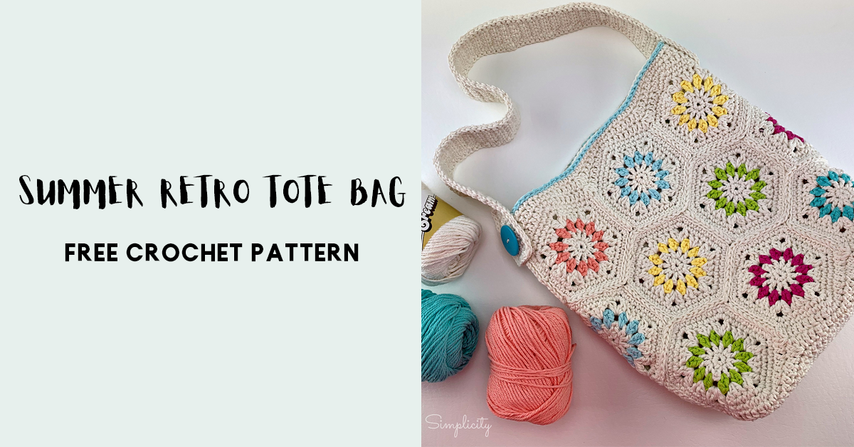 Summer Retro Tote Bag – Share a Pattern