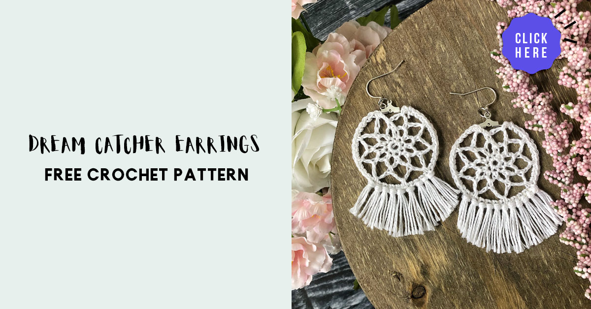 35 Crochet Earrings Patterns - Crochet News