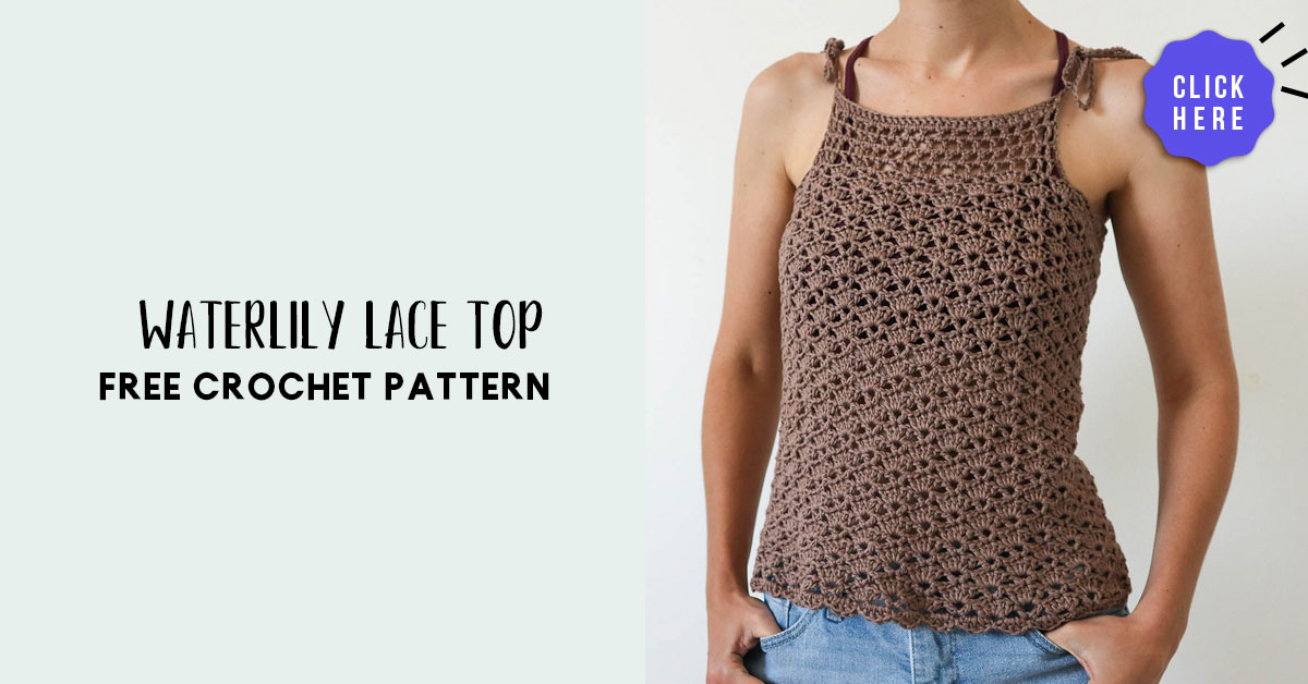 Waterlily Lace Top – Share a Pattern