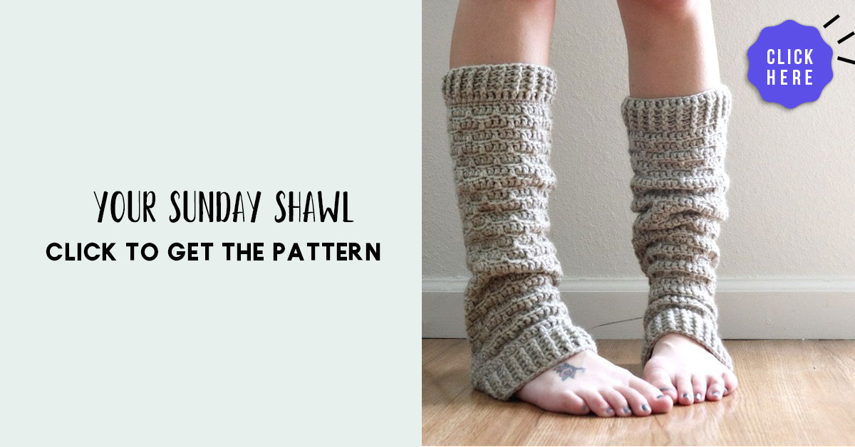 Slouchy Crochet Leg Warmers – Share a Pattern