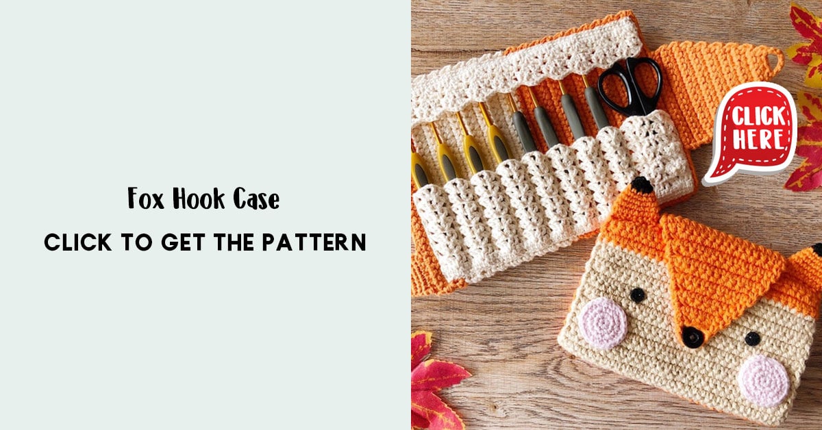 A little fox case for my hooks! : r/crochet