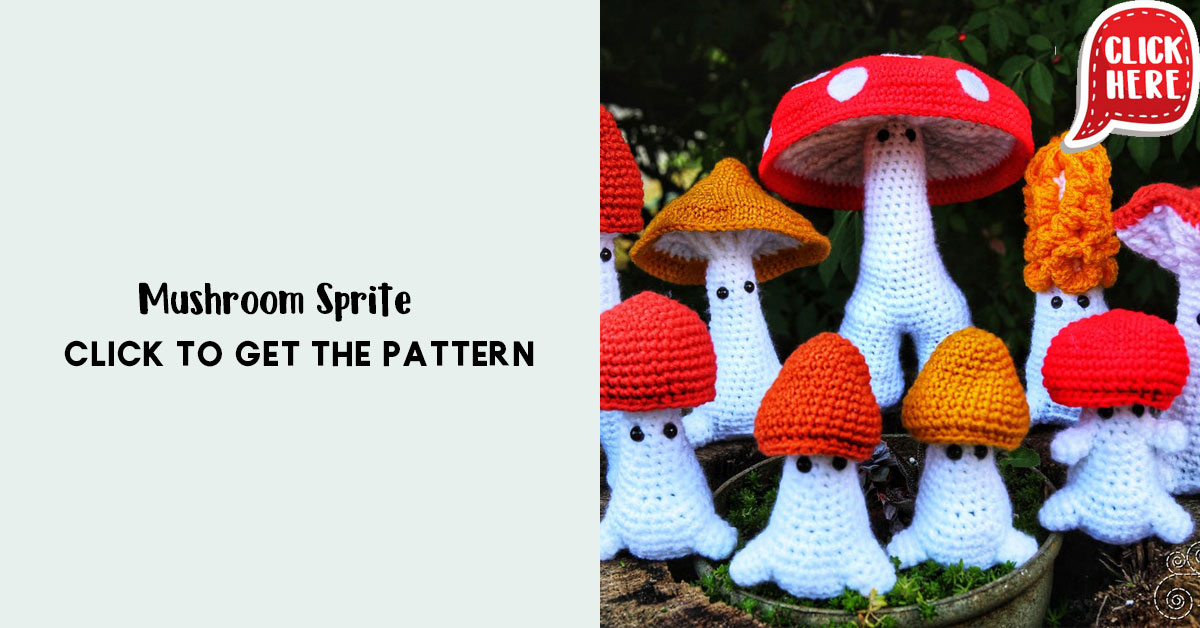 Mushroom Sprite – Share a Pattern