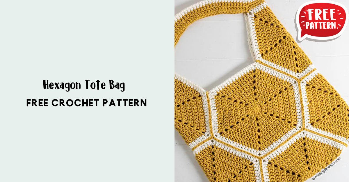 Embossed Crochet Hexagon Motif Handbag – Bonita Patterns