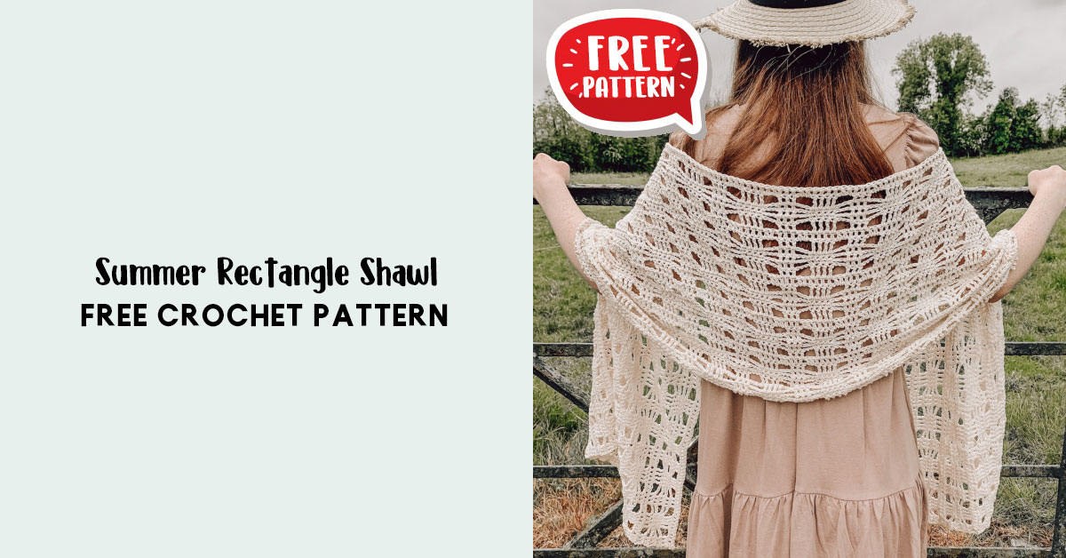 Dixie Charm - A Free Summer Crochet Shawl Pattern