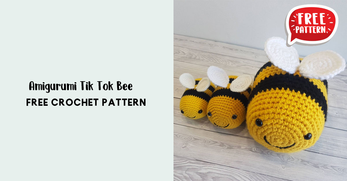 Tik Tok Bee – Share a Pattern