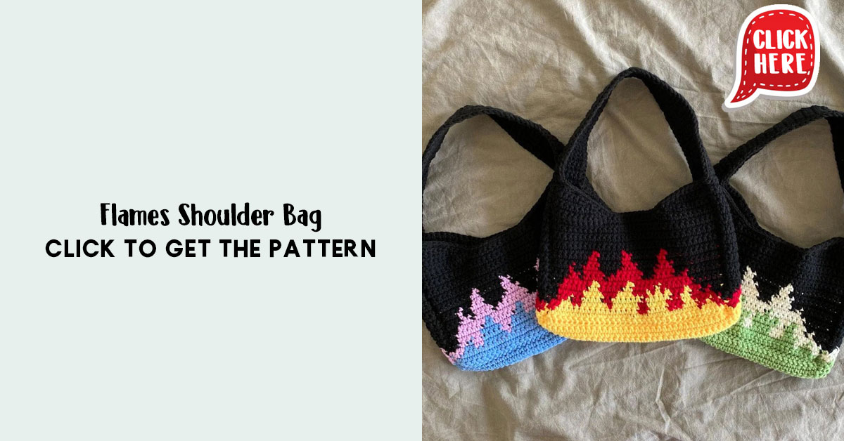 Flames Shoulder Bag – Share a Pattern