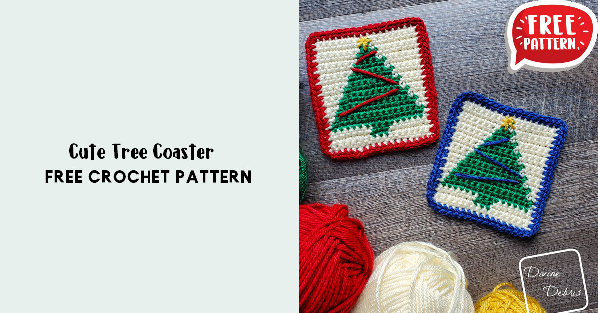 Cute Tree Coaster - Share a Pattern