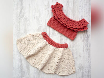 Baby Skirt and Top Set Share a Pattern