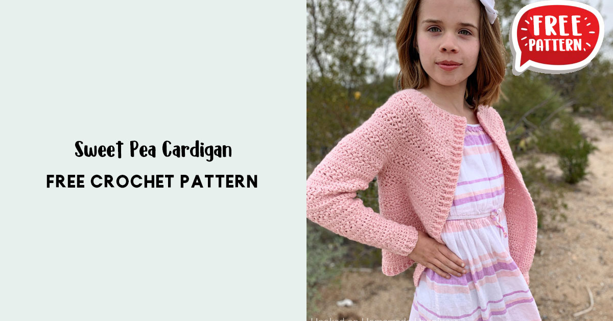 Sweet Pea Cardigan – Share a Pattern