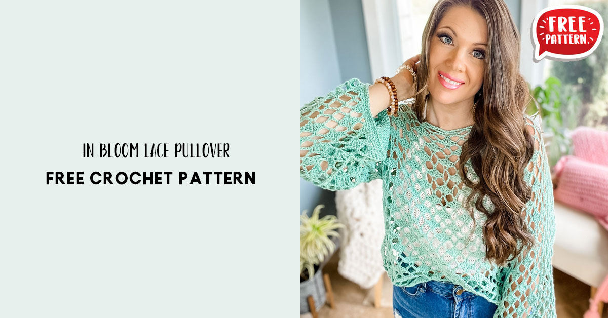 In Bloom Lace Pullover