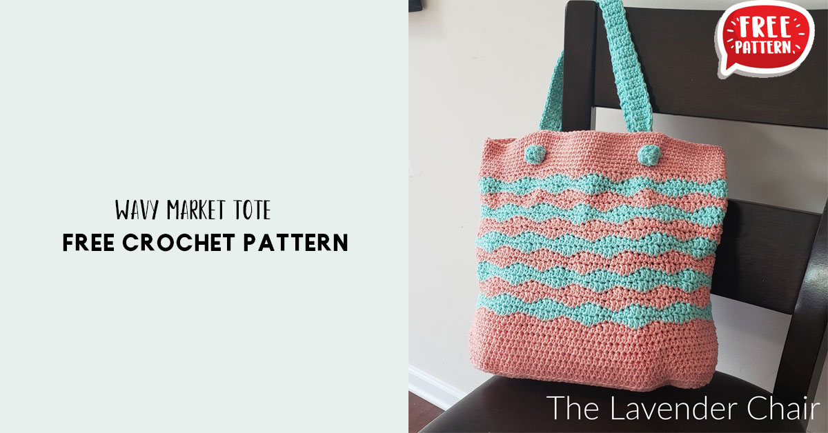 Wavy Market Tote – Share a Pattern