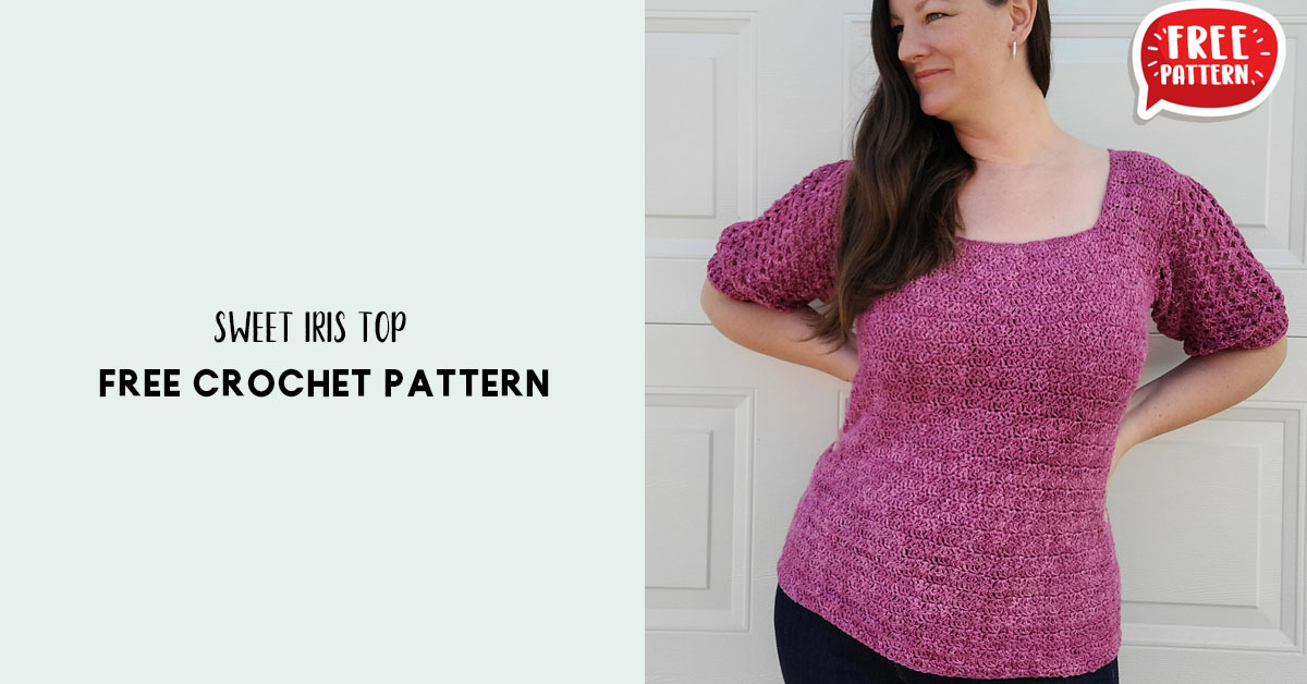 Sweet Iris Top – Share a Pattern