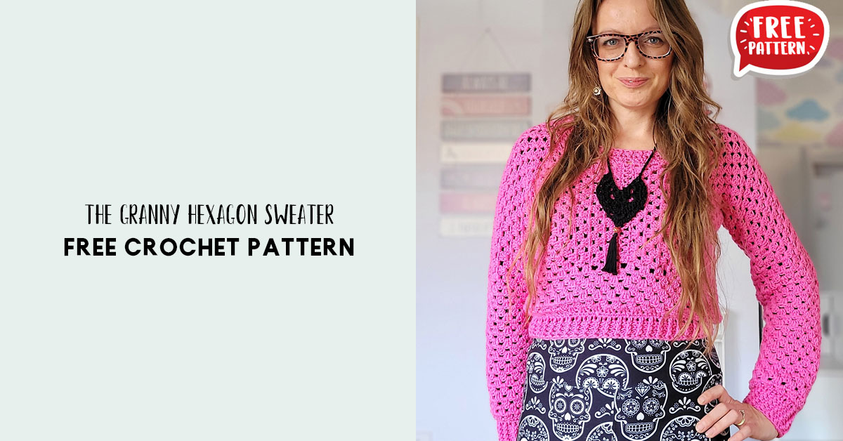 The Granny Hexagon Sweater Share a Pattern