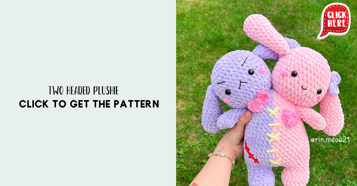 Two Headed Plushie – Share a Pattern