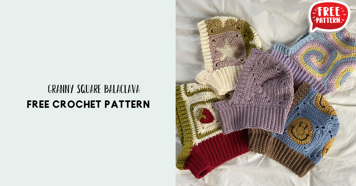 How To Crochet the Granny Square Balclava