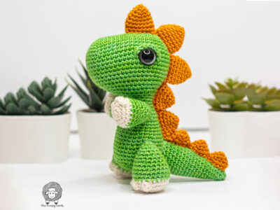 crochet Crochetasaurus Rex free pattern