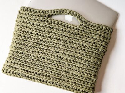 crochet Fun Laptop Sleeve free pattern
