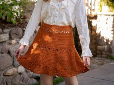 crochet Golden Hour Skirt free pattern