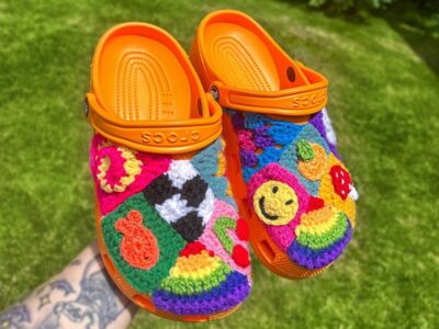 crochet fun croc covers easy pattern