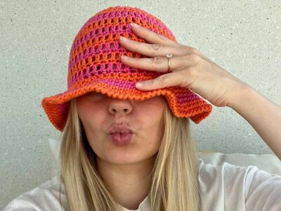 crochet Cool Bucket Hat free pattern
