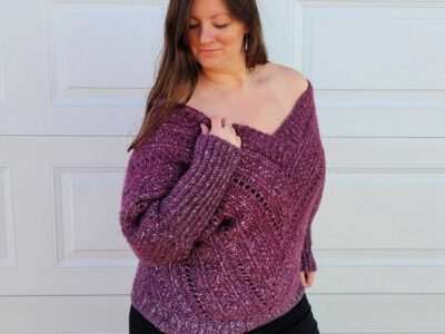 crochet Pinnacle Pullover free pattern