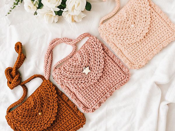 crochet The Sophie Purse easy pattern