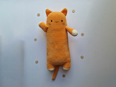 crochet easy Big Long Cat pattern
