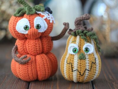 crochet Cute Pumpkin easy pattern